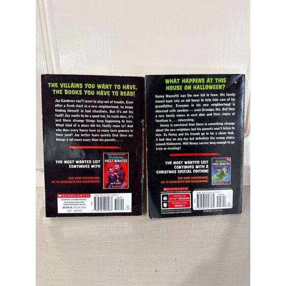 Goosebumps Most Wanted Book Set By R.L. Stine  4 Books - Picture 4 of 9